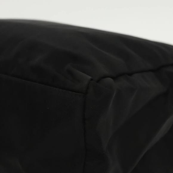 PRADA Hand Bag Nylon Black Silver Auth 97691 - Picture 9 of 16